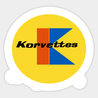 Korvettes. Department Store. Sticker